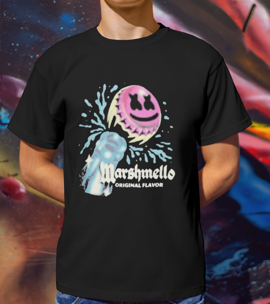 Marshmello Original Flavor Bottle Cap Splash T-Shirt