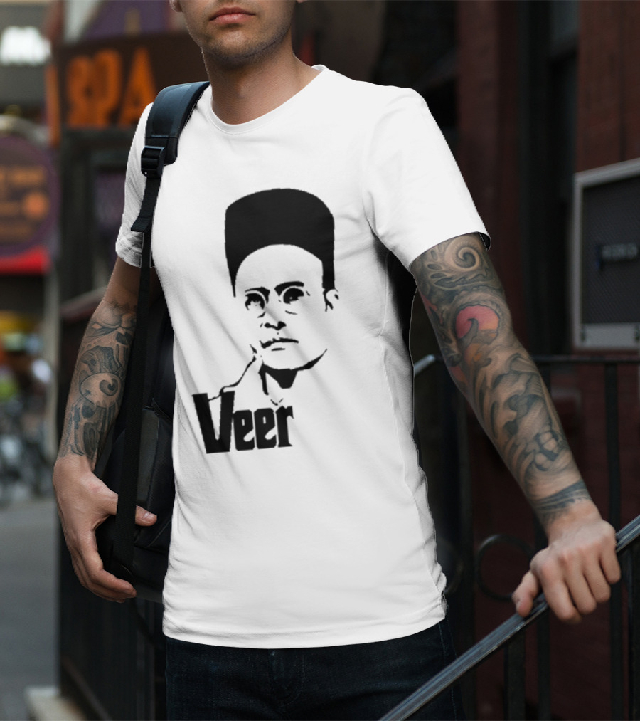 Veer Savarkar Minimalist T-Shirt