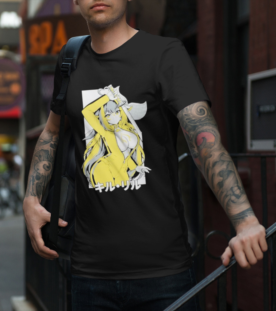 Shylily Kill Lil キル・リル Katana Anime T-Shirt