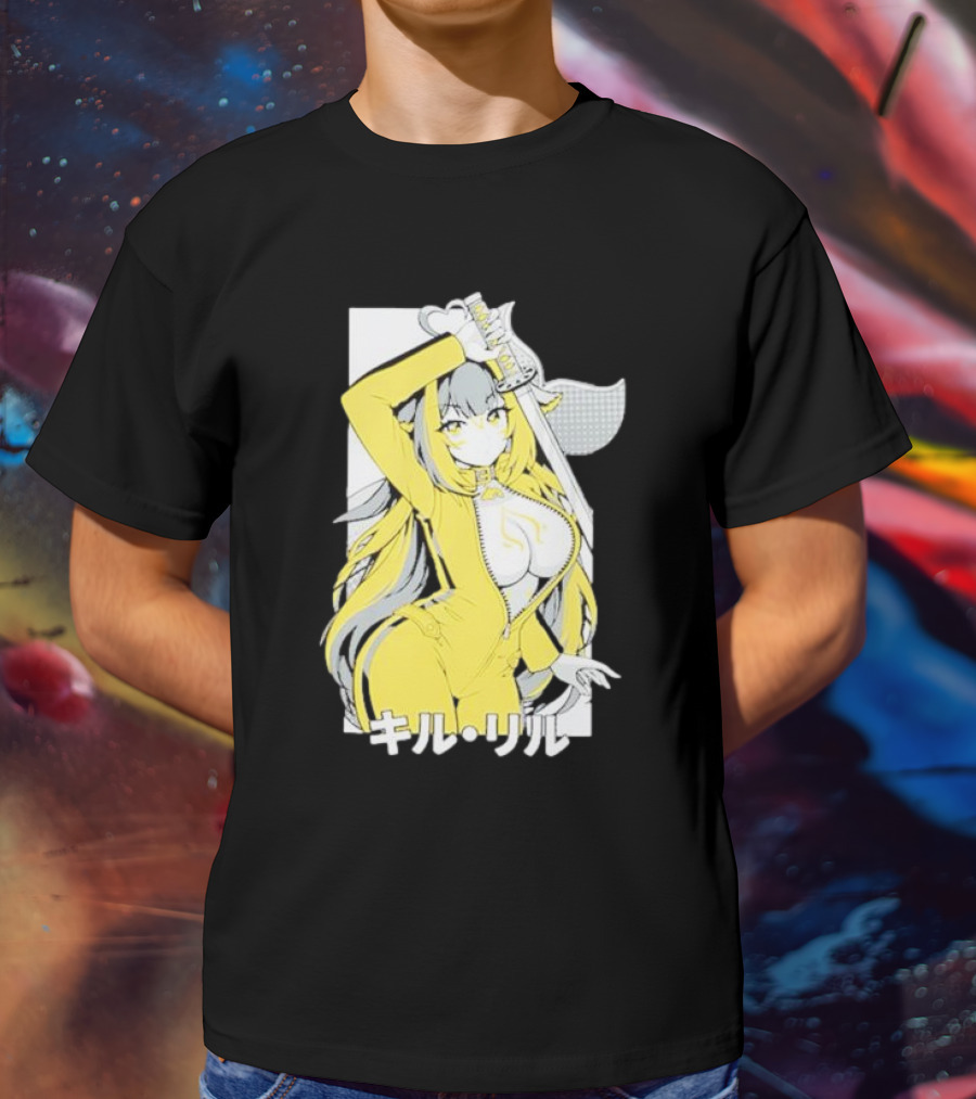Shylily Kill Lil キル・リル Katana Anime T-Shirt
