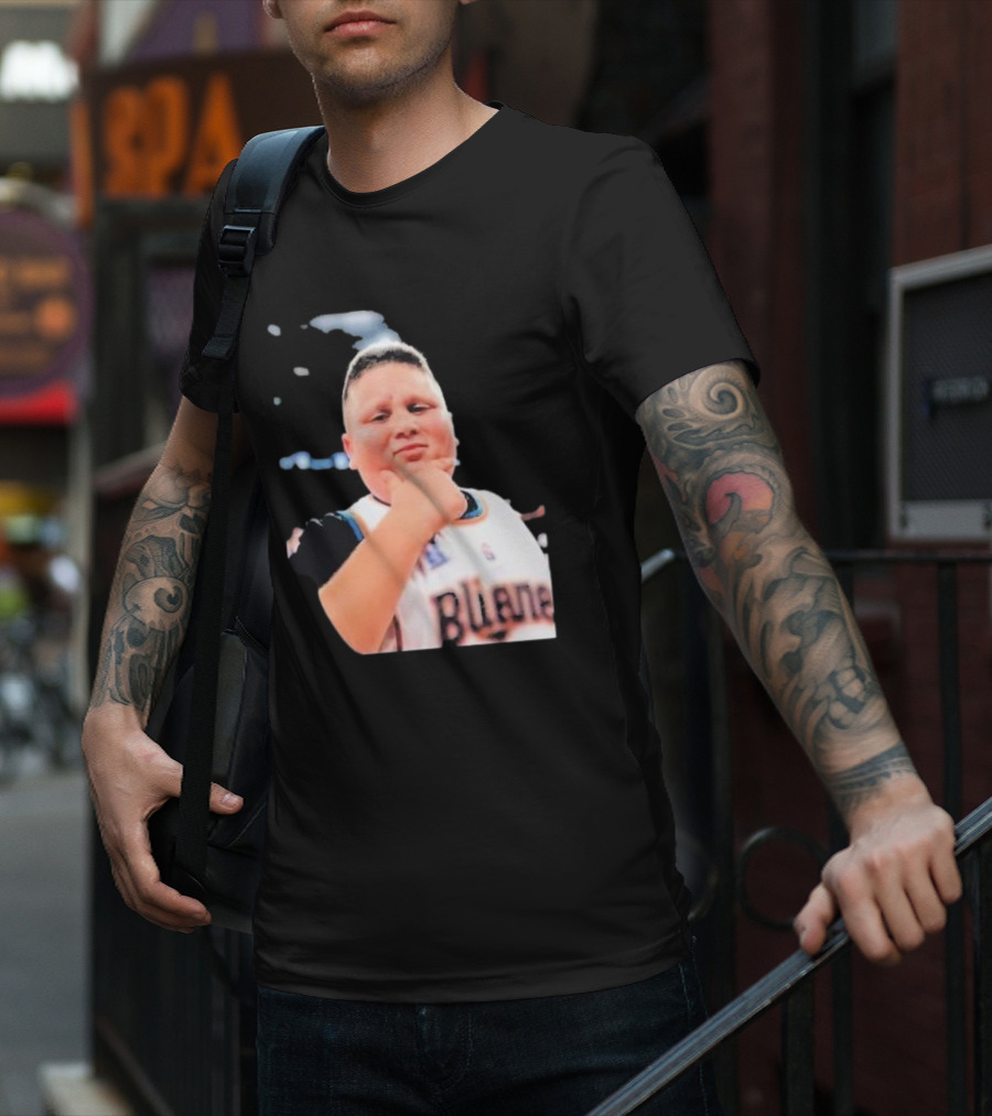 The Rizzler Blazers Confidence Meme Iconic NBA Jersey Humor T-Shirt