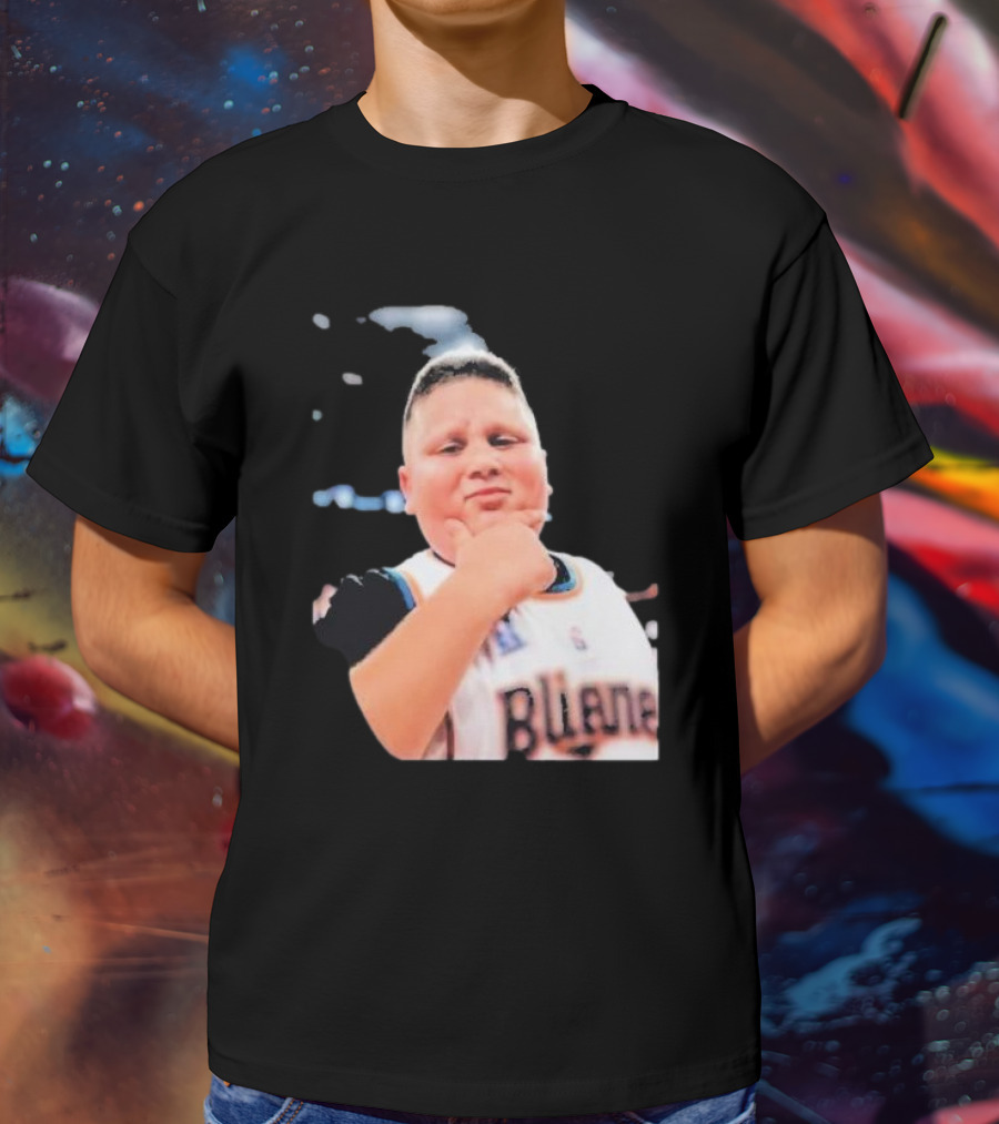 The Rizzler Blazers Confidence Meme Iconic NBA Jersey Humor T-Shirt