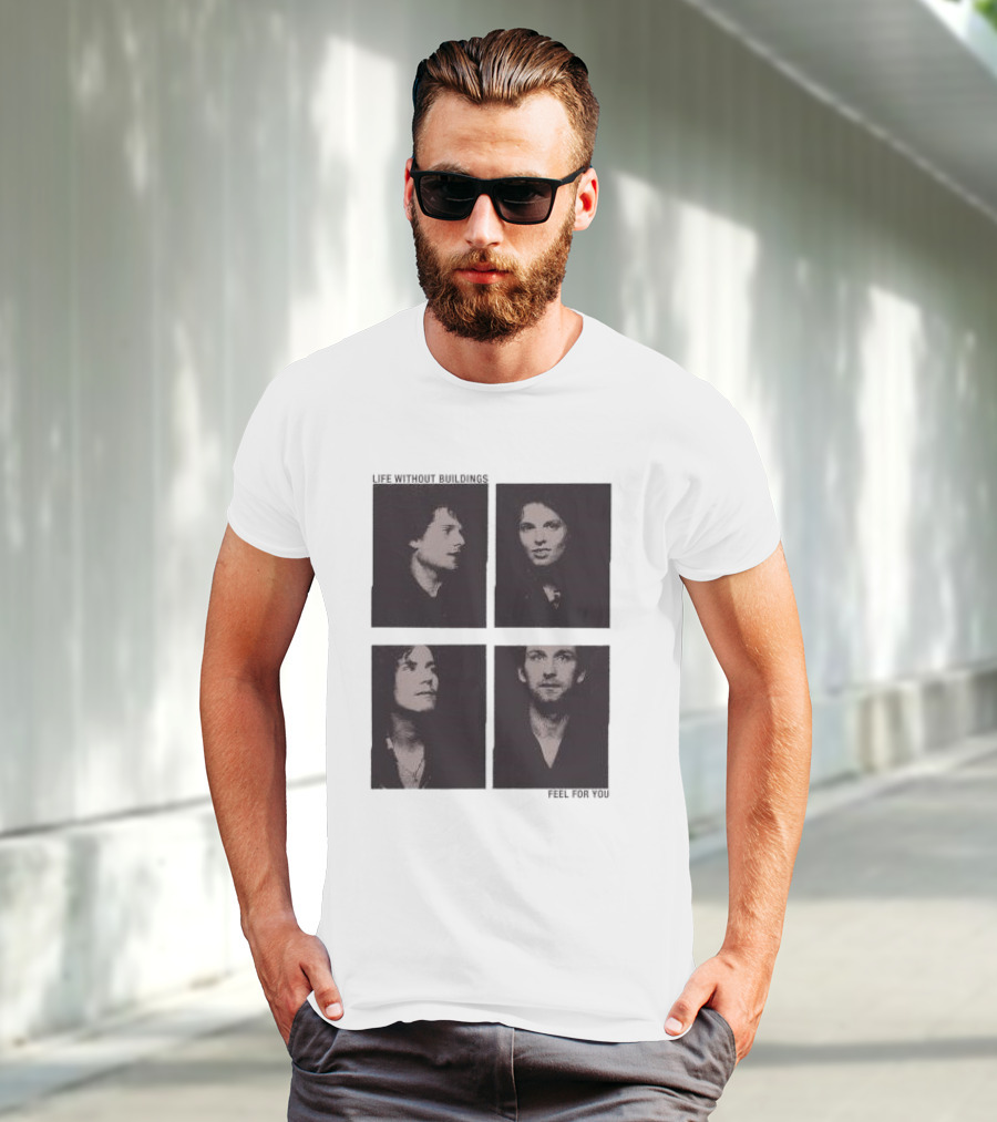 Life Without Buildings Feel For You Album Photography T-Shirt