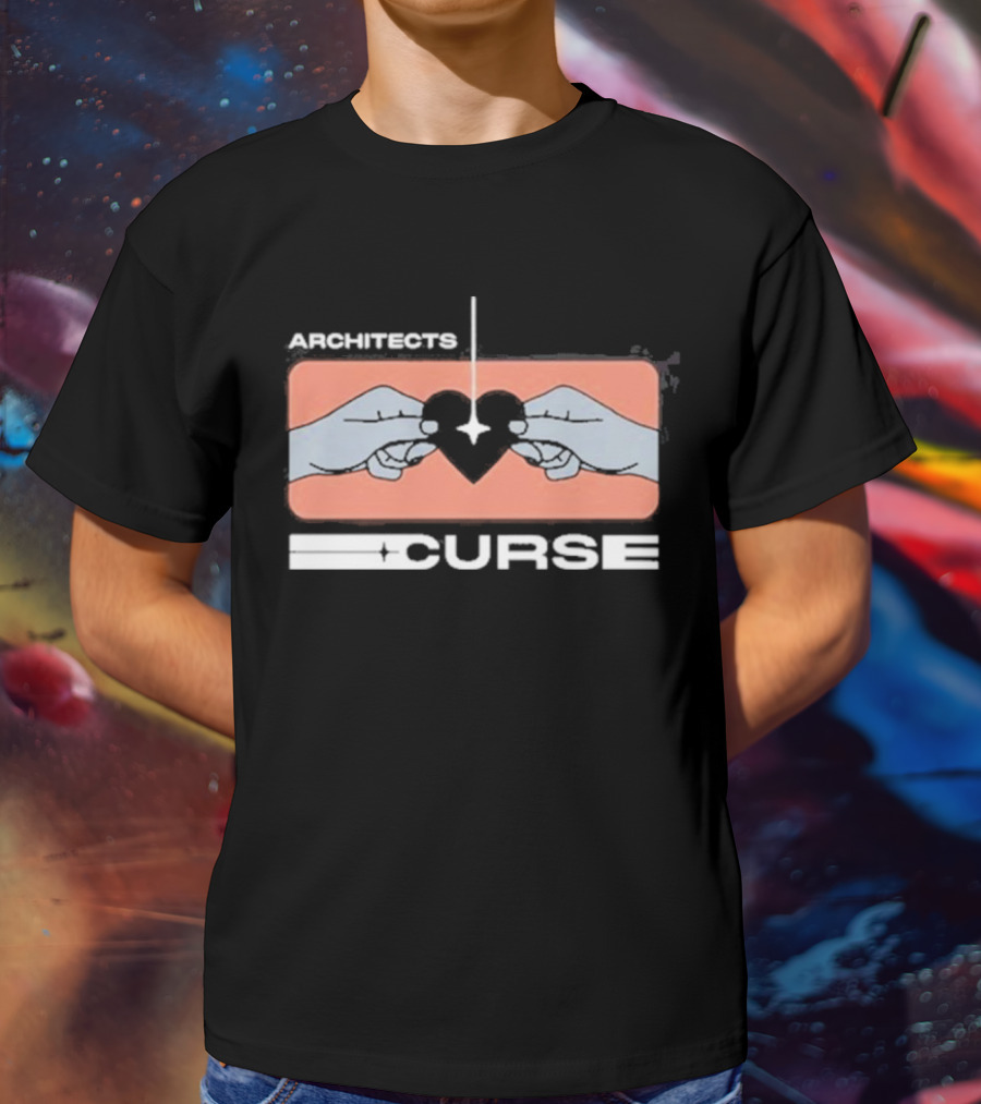 Architects Curse Heart Hands Black T-Shirt