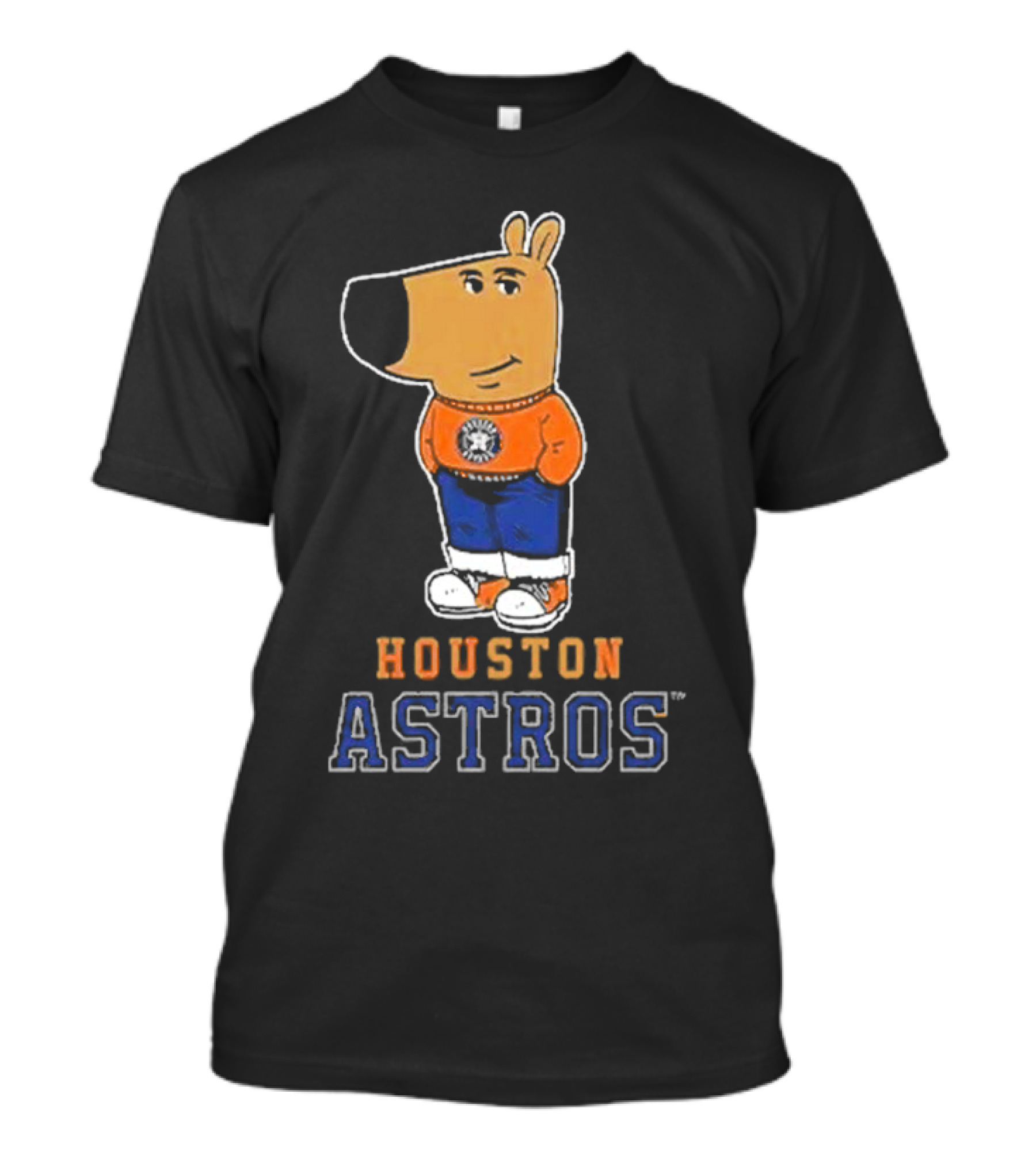 Just A Chill Guy With Houston Astros T-Shirt