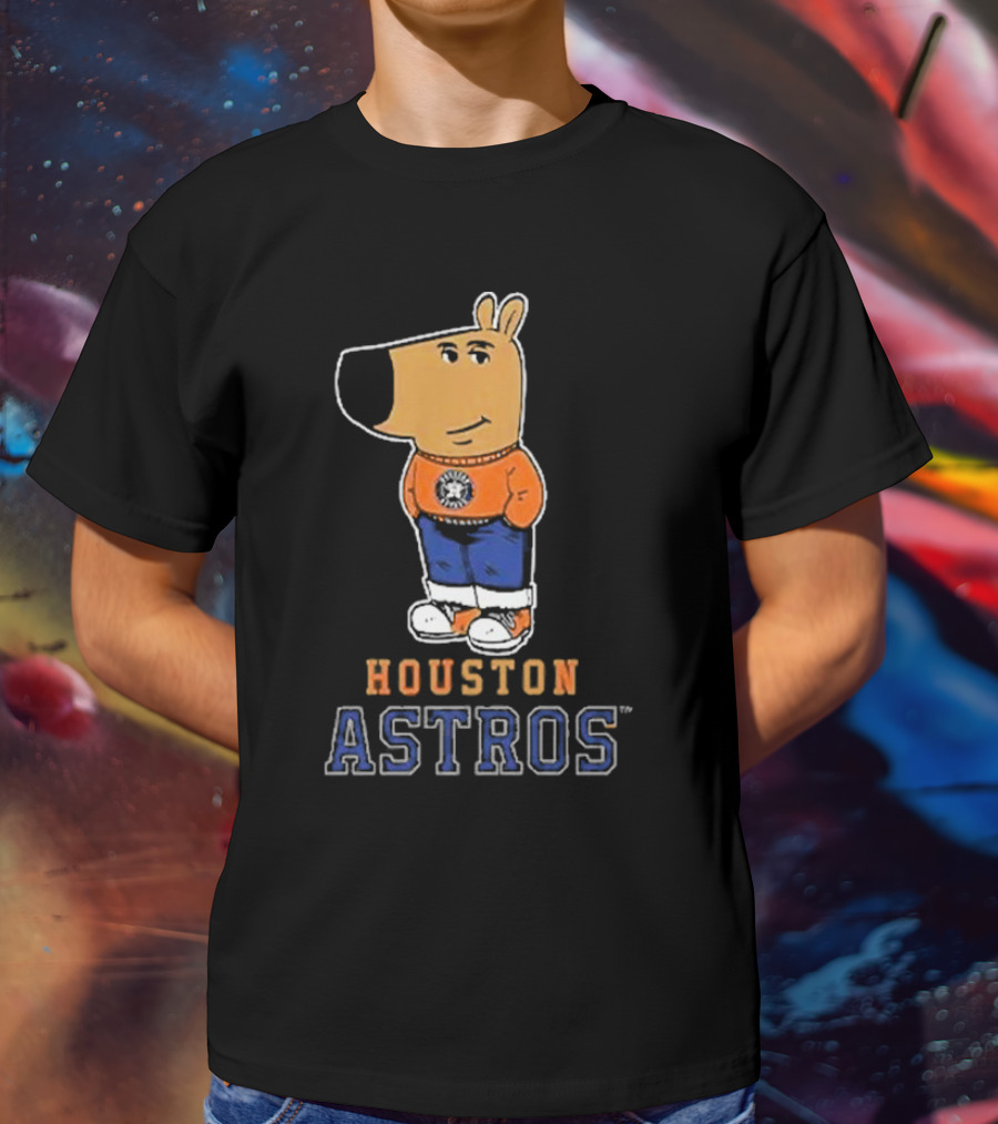 Just A Chill Guy With Houston Astros T-Shirt