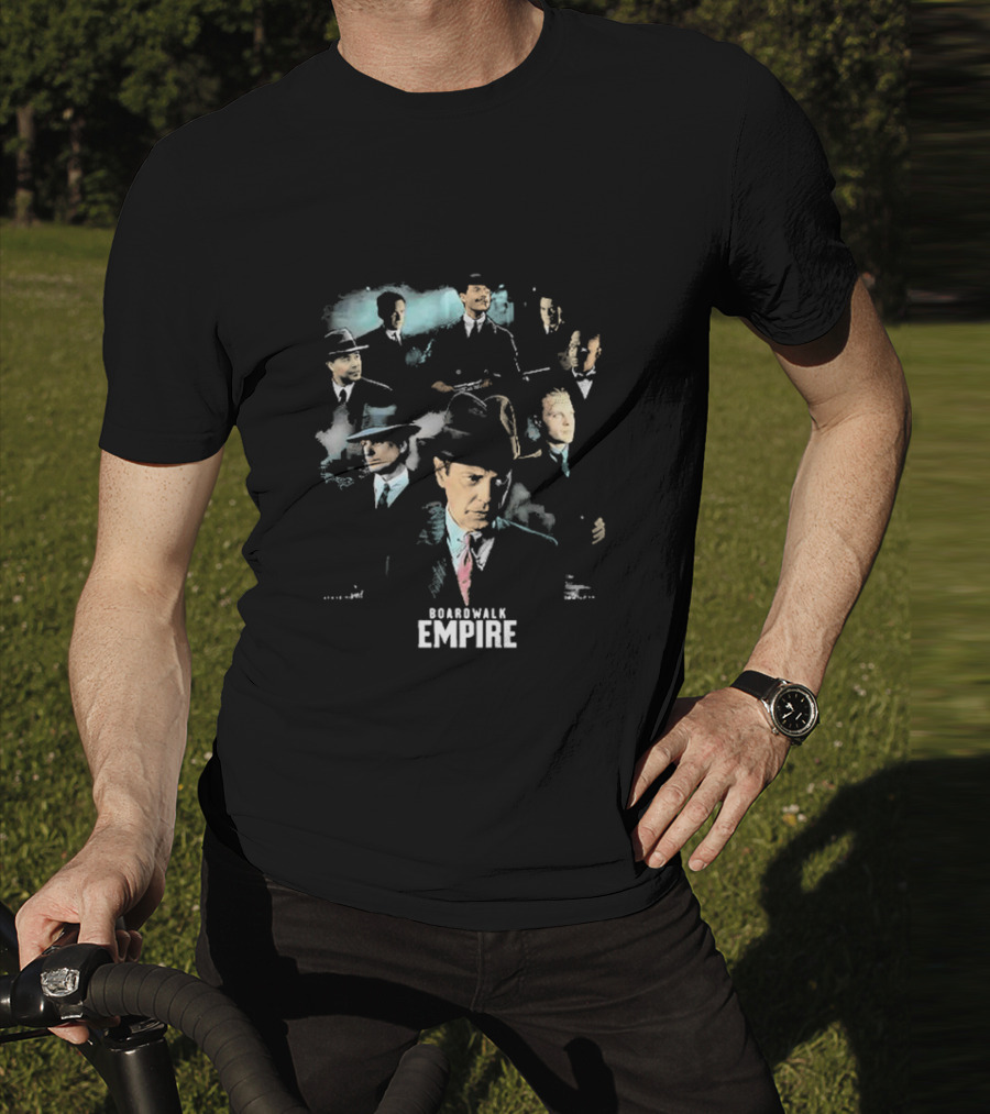 Boardwalk Empire Bootleg Series Characters Mafia Gangsters T-Shirt