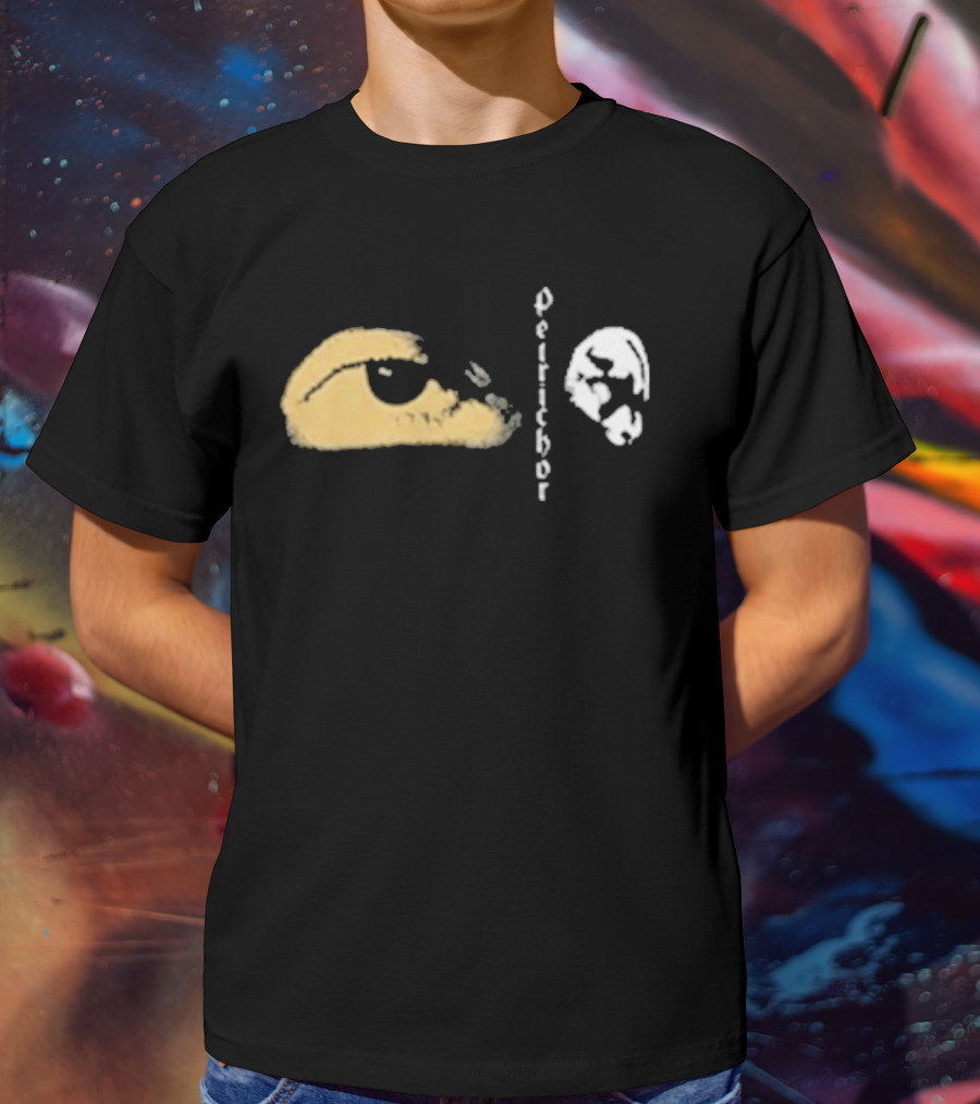 Petrichor Eye Symbol With Stylized Text T-Shirt