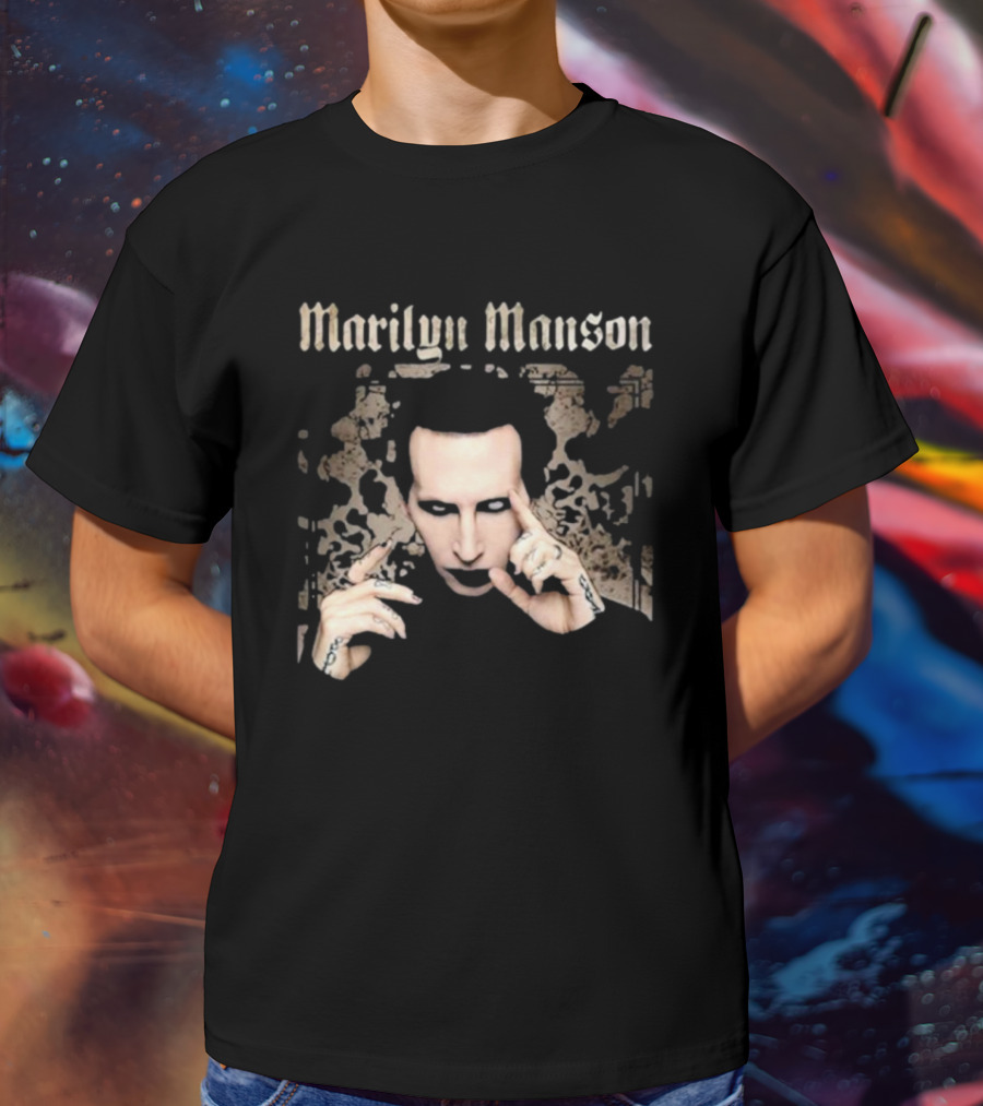 Marilyn Manson Pointing Fingers Gothic T-Shirt