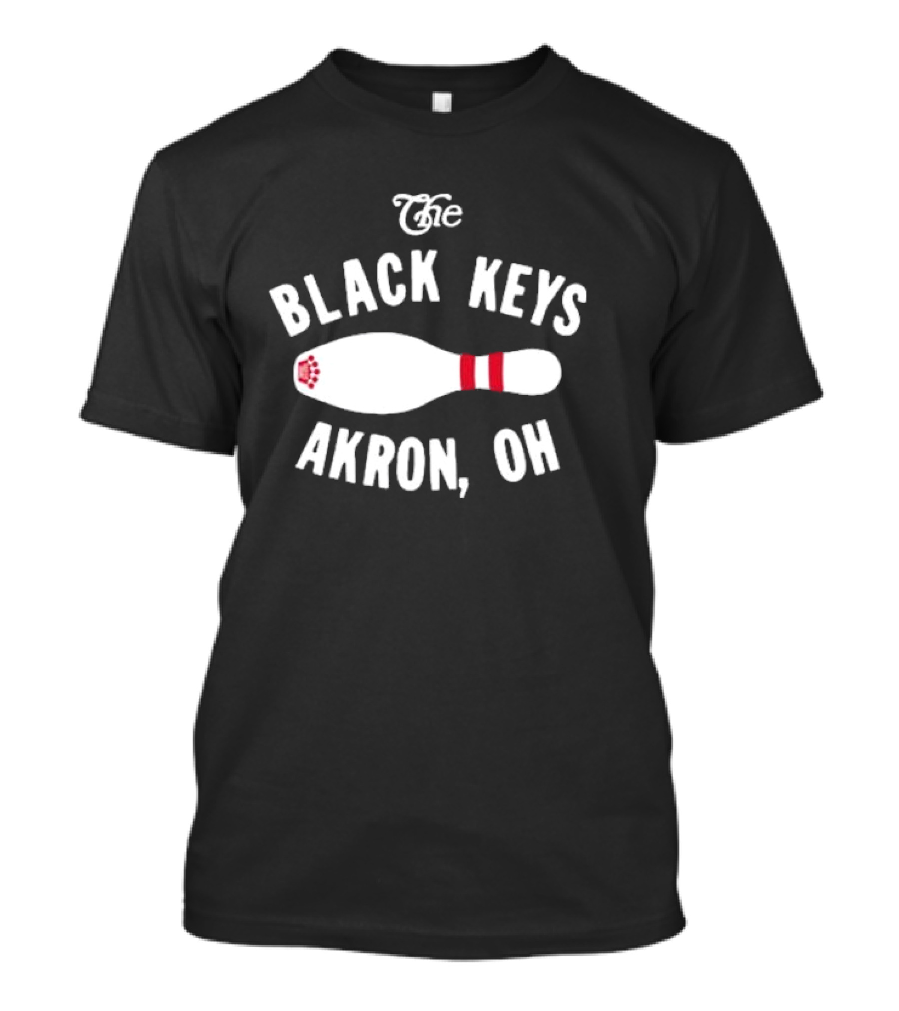 The Black Keys Royal Pin Bowling Akron OH T-Shirt