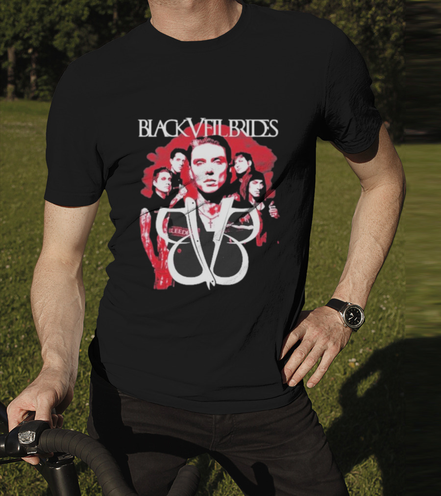 Black Veil Brides Bleeding Red Band T-Shirt