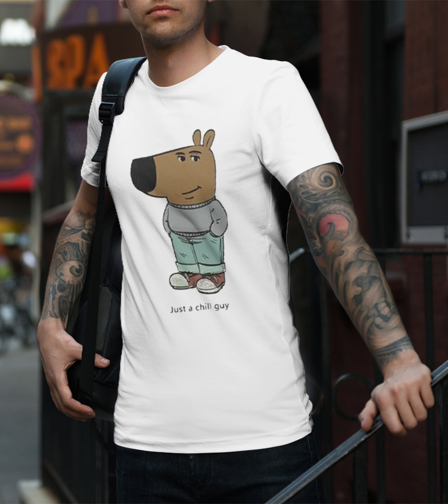 Buster Baxter Just A Chill Guy Meme T-Shirt