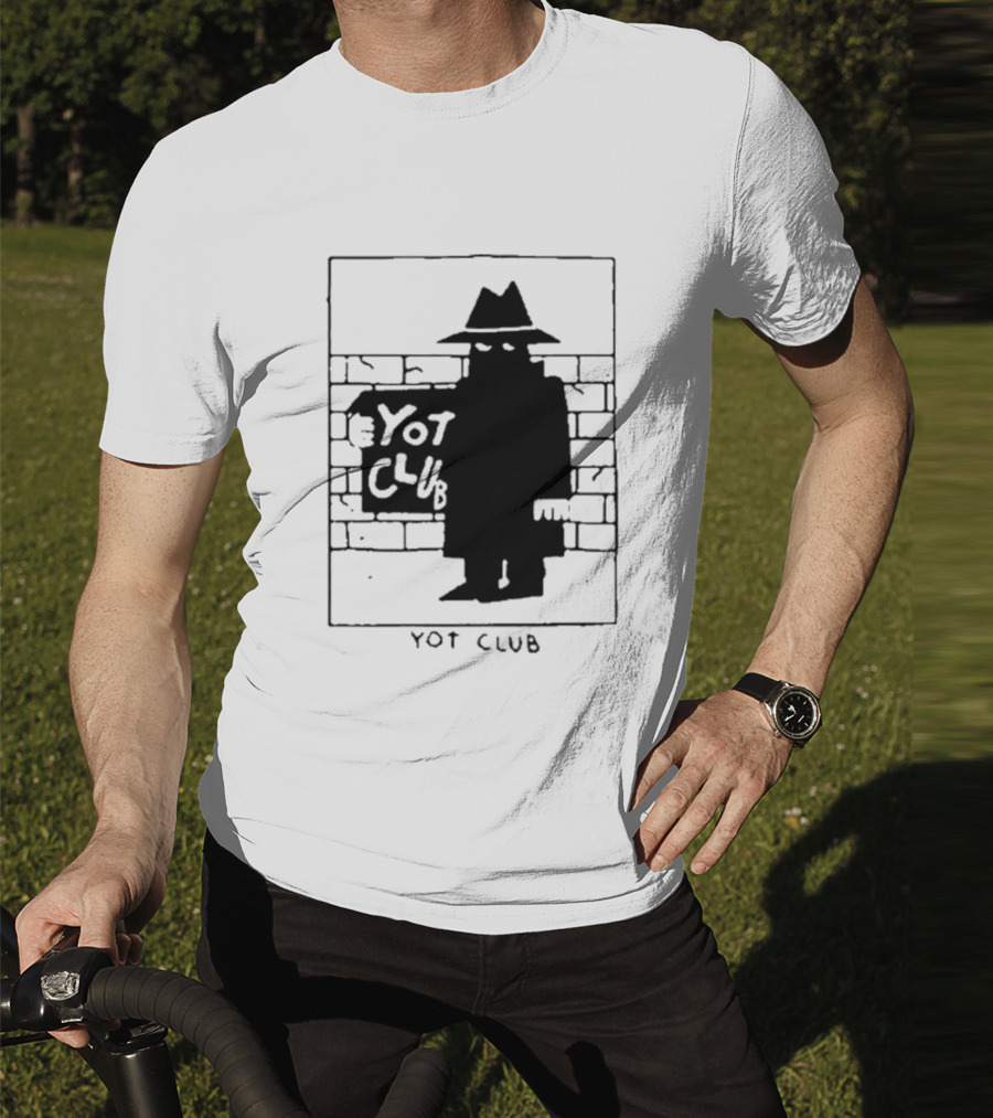Yot Club Mysterious Silhouette Art Lazy Eyes Show T-Shirt