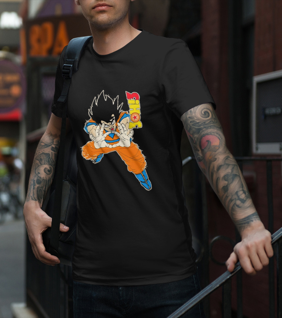 3OH3 Goku Hands Dragon Ball T-Shirt