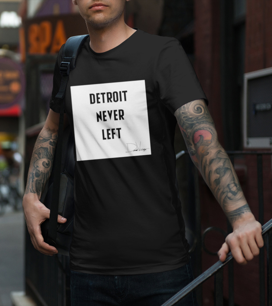 Detroit Never Left D.Vintage T-Shirt