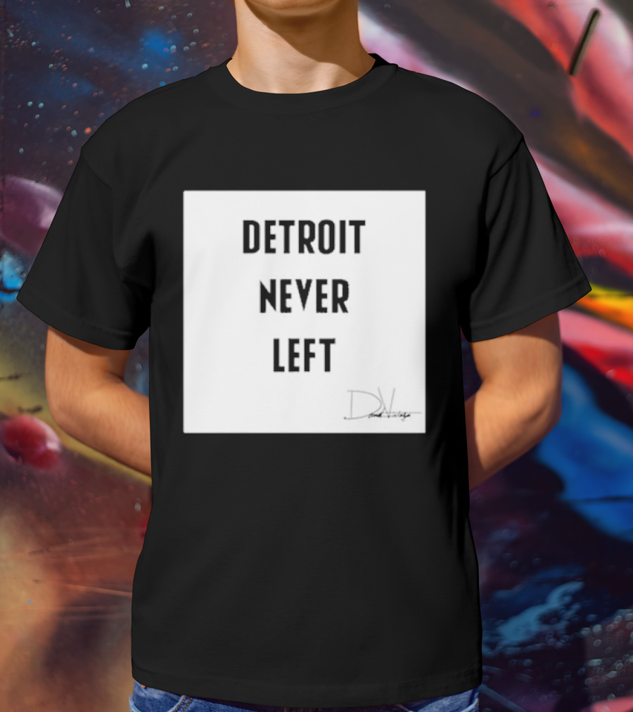 Detroit Never Left D.Vintage T-Shirt
