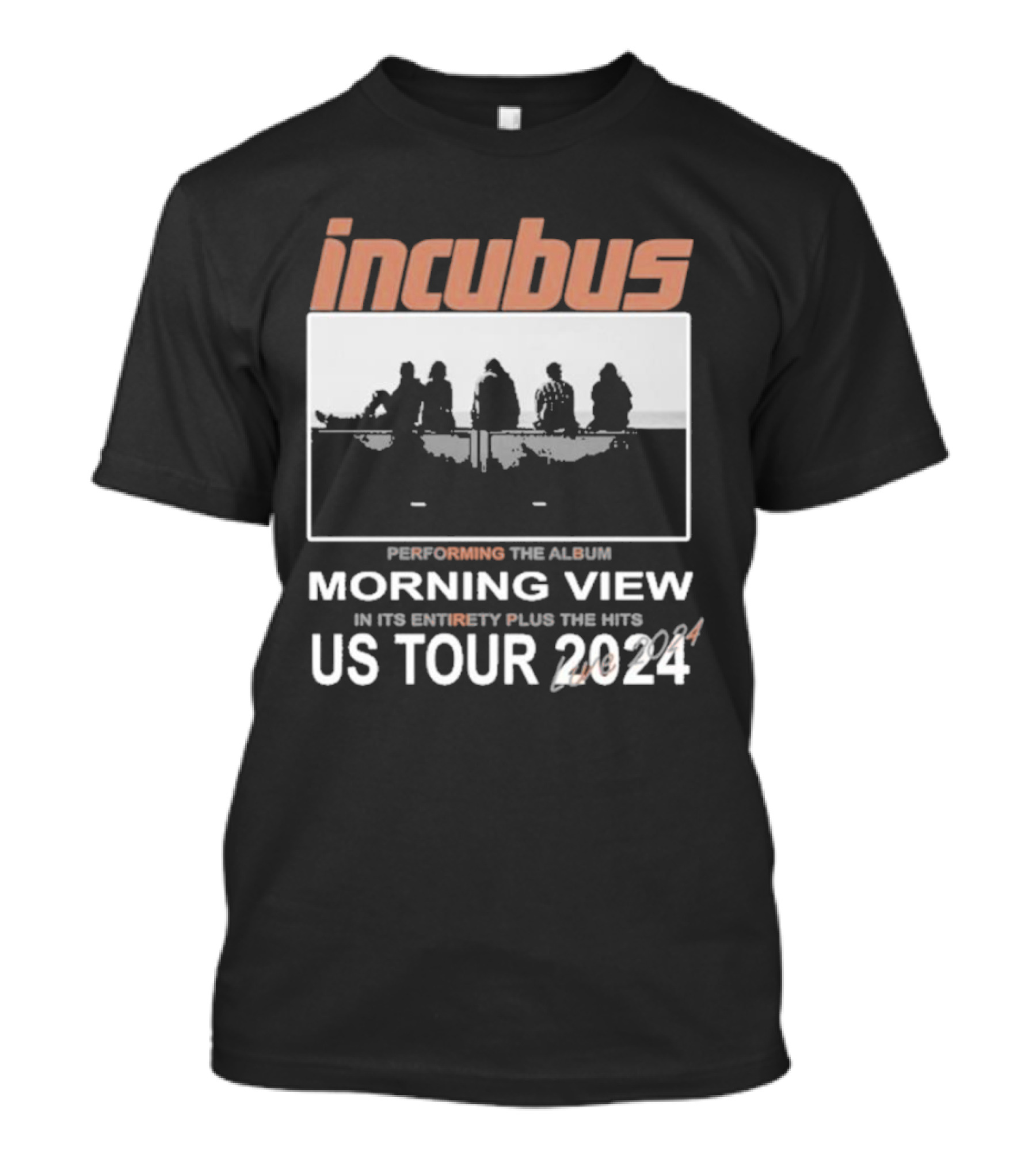 Incubus Performing Morning View Album In Its Entirety Plus The Hits US Tour T-Shirt