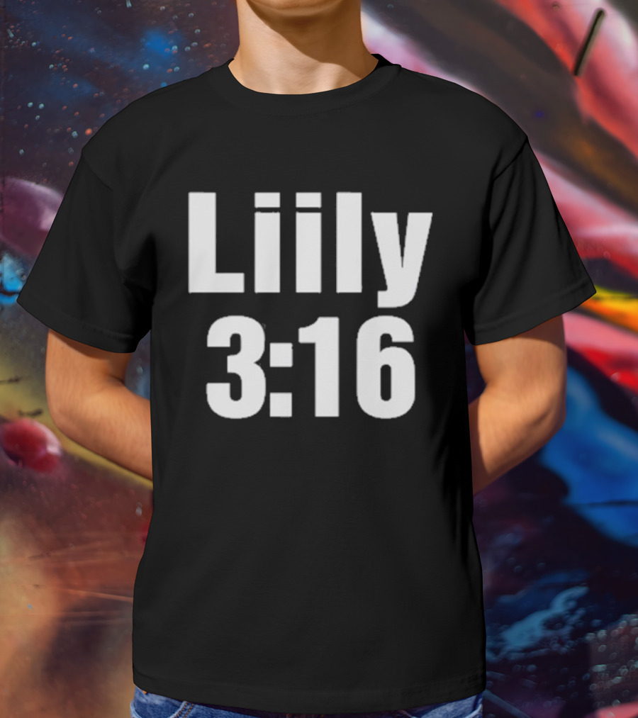 Liily 3 16 Wrestling T-Shirt