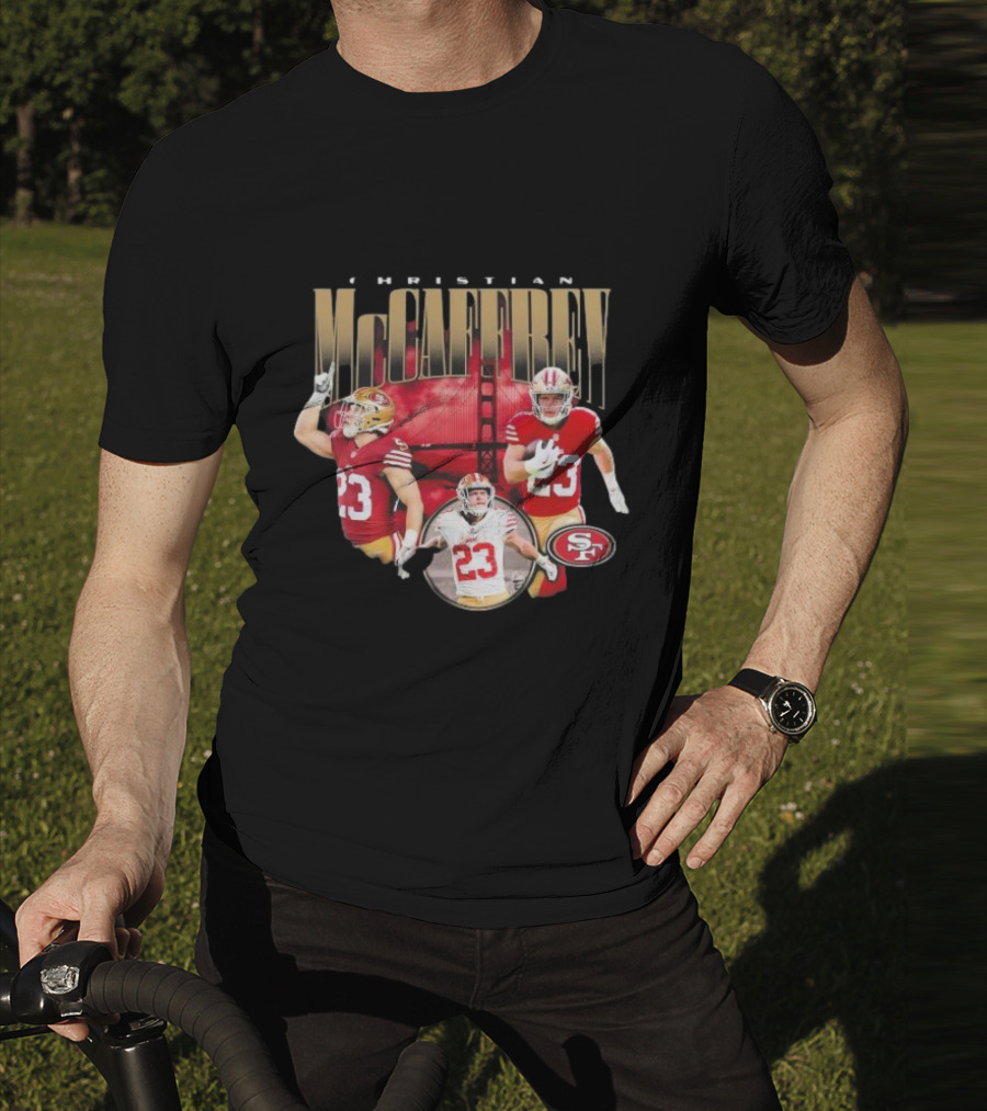 Christian McCaffrey San Francisco 49ers Iconic Performance 23 T-Shirt