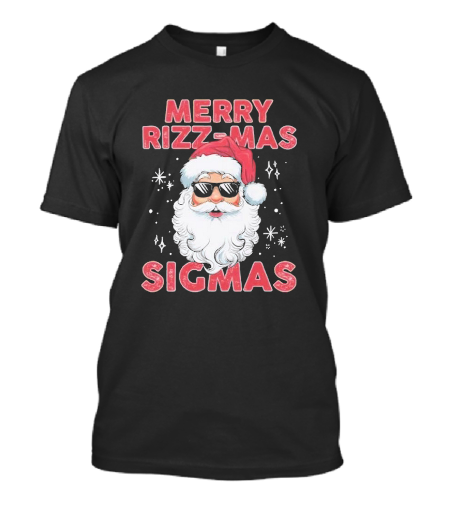 Merry Rizz-Mas Sigmas Santa Christmas T-Shirt