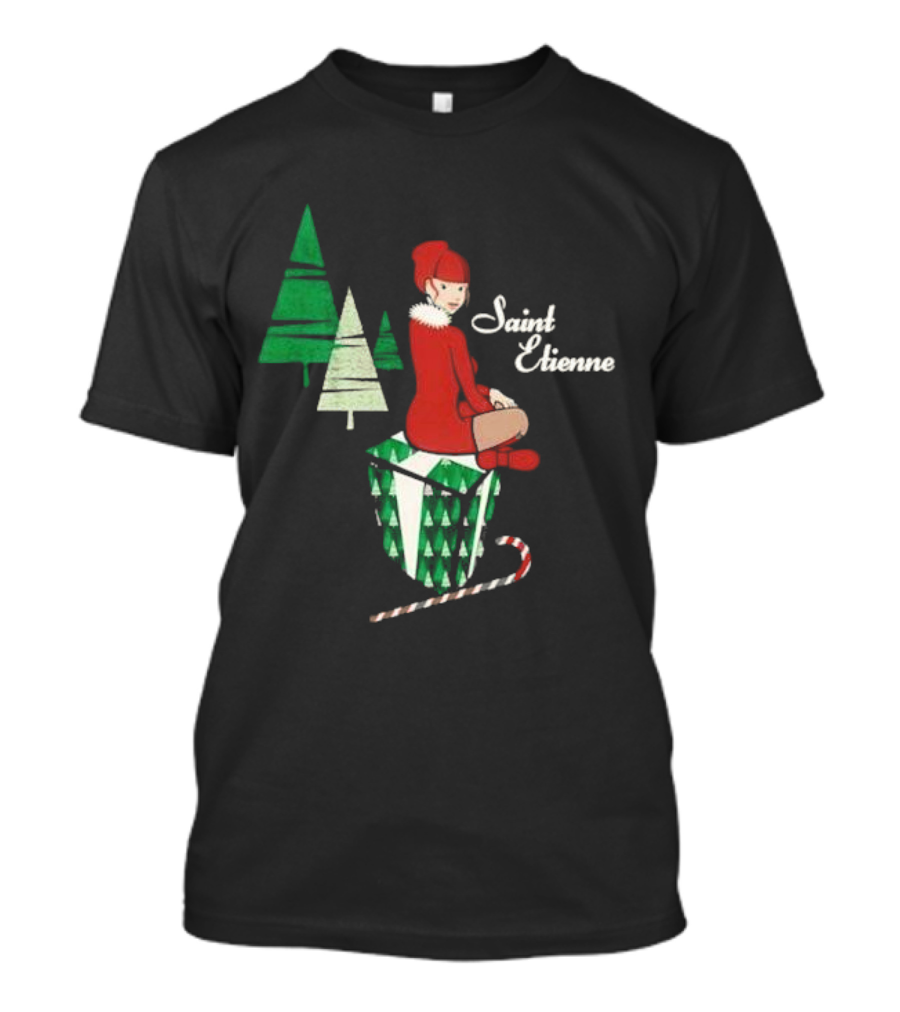 Saint Etienne A Glimpse Of Stocking Holiday T-Shirt