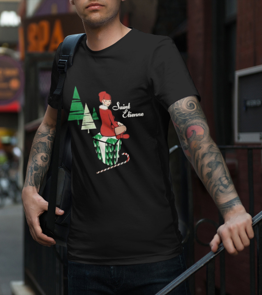 Saint Etienne A Glimpse Of Stocking Holiday T-Shirt