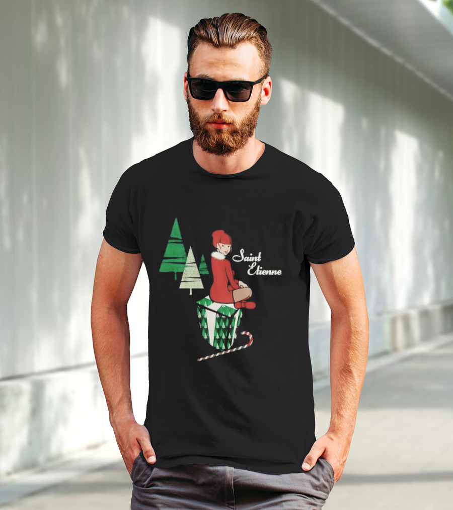 Saint Etienne A Glimpse Of Stocking Holiday T-Shirt