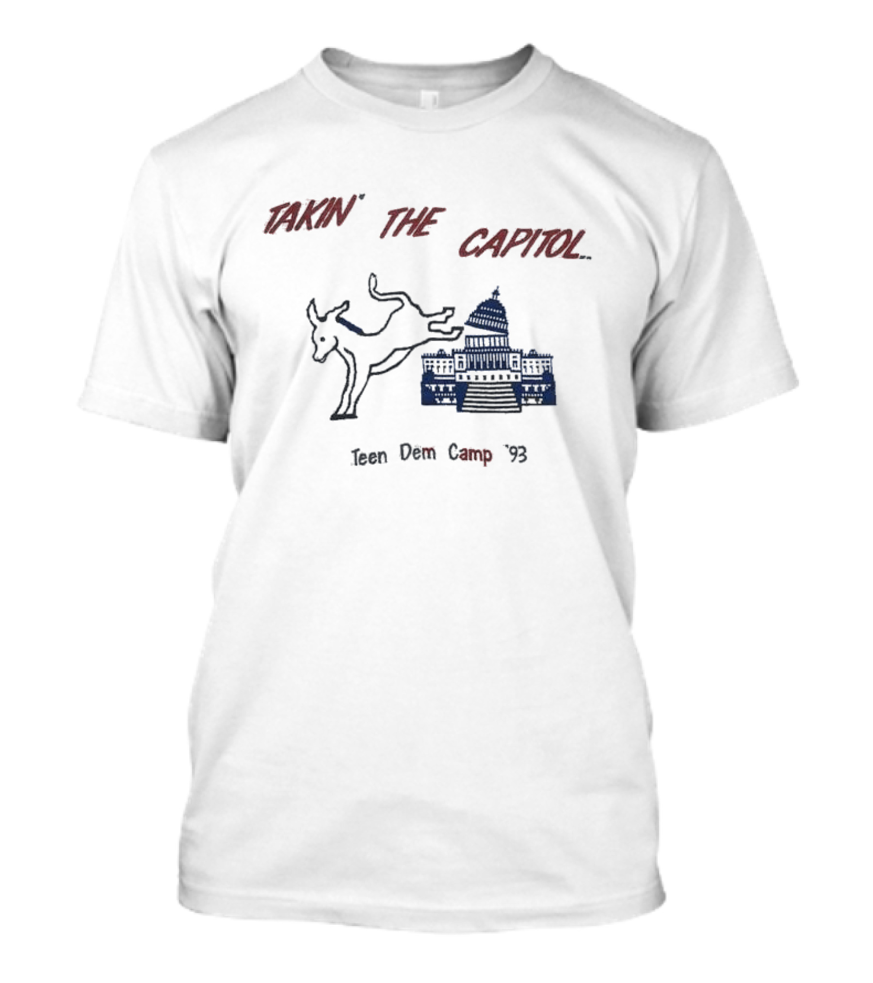 Takin' The Capitol Teen Dem Camp '93 T-Shirt