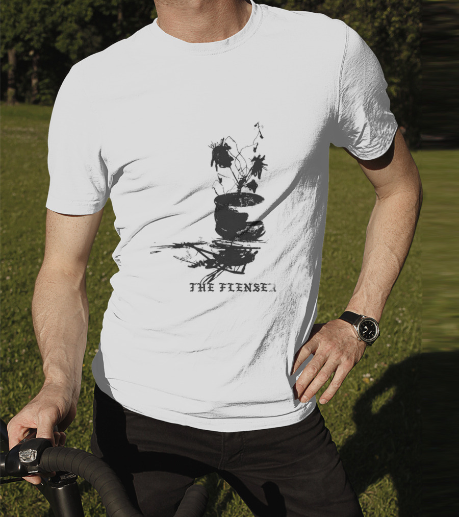 The Flenser Sad Flower Reflection T-Shirt