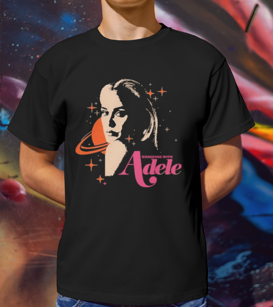 Weekends With Adele Saturn Portrait T-Shirt