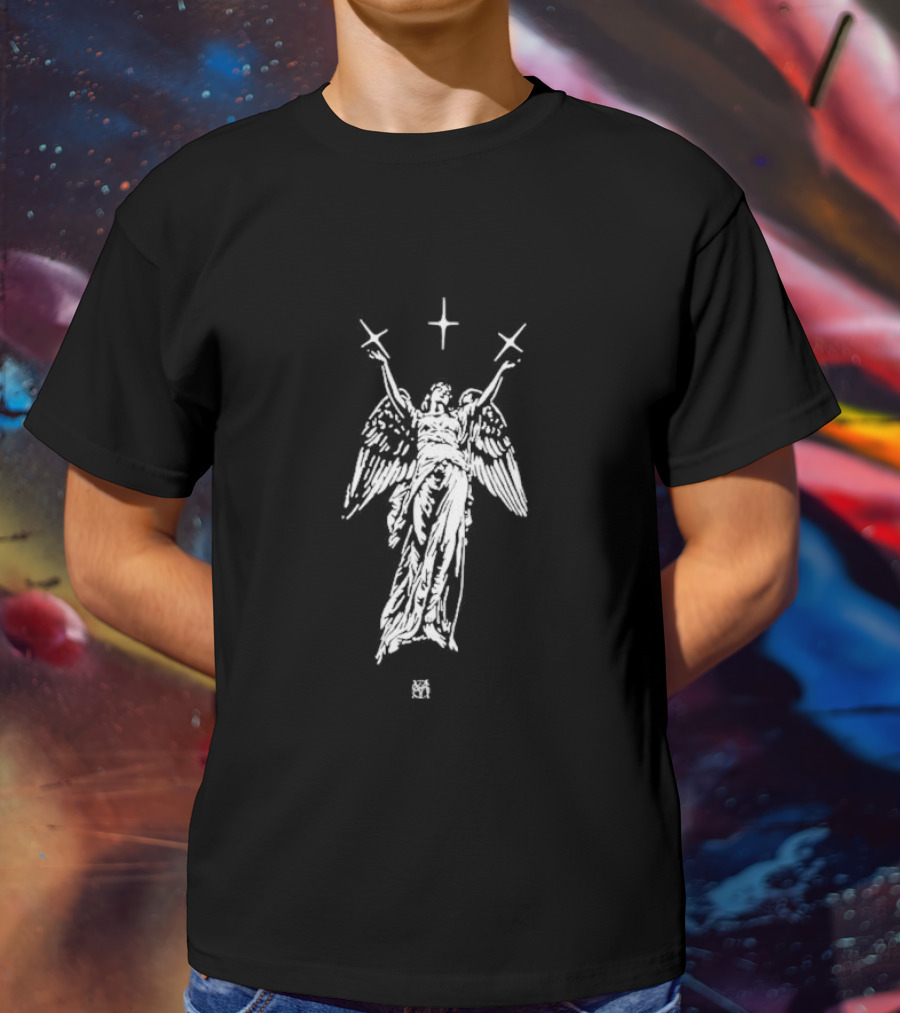 Max Styler Angel Heavenly Cross Guardian T-Shirt