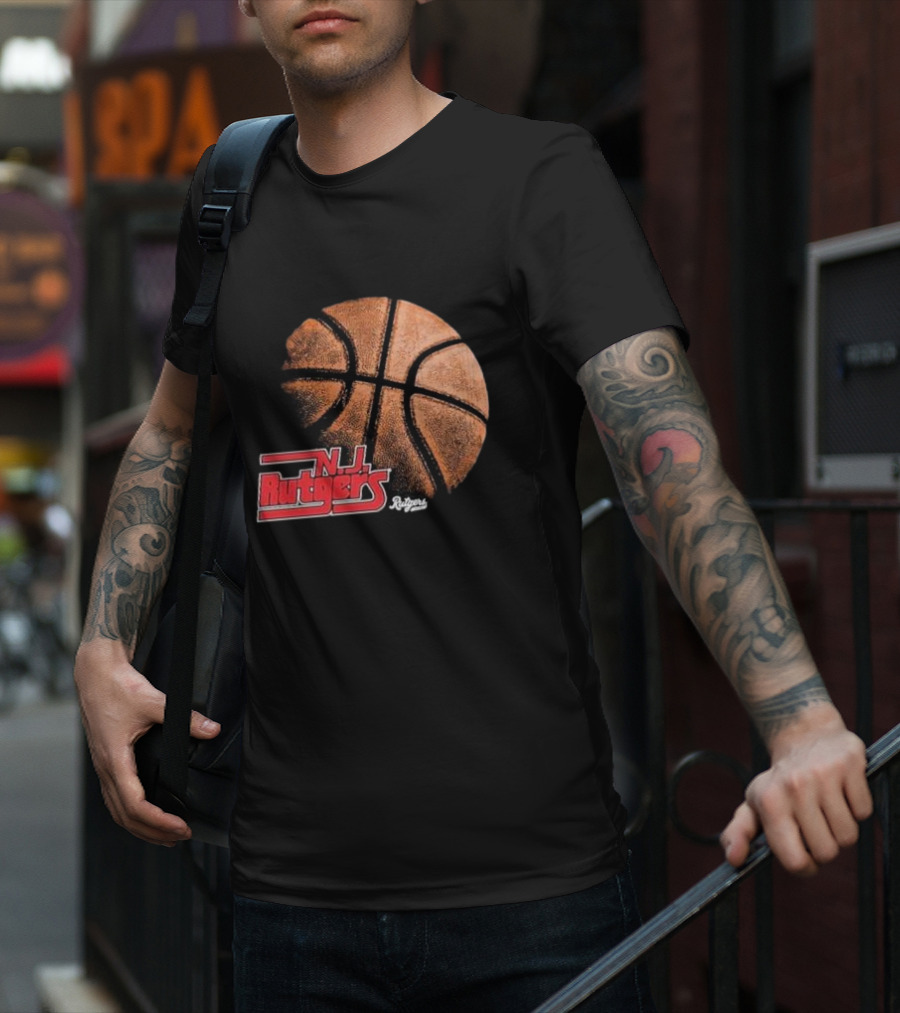 Rutgers N.J Basketball T-Shirt