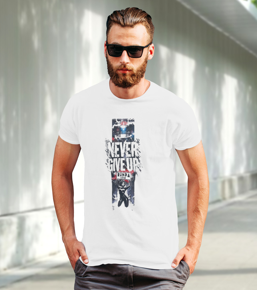KSW Never Give Up Runda 100 T-Shirt