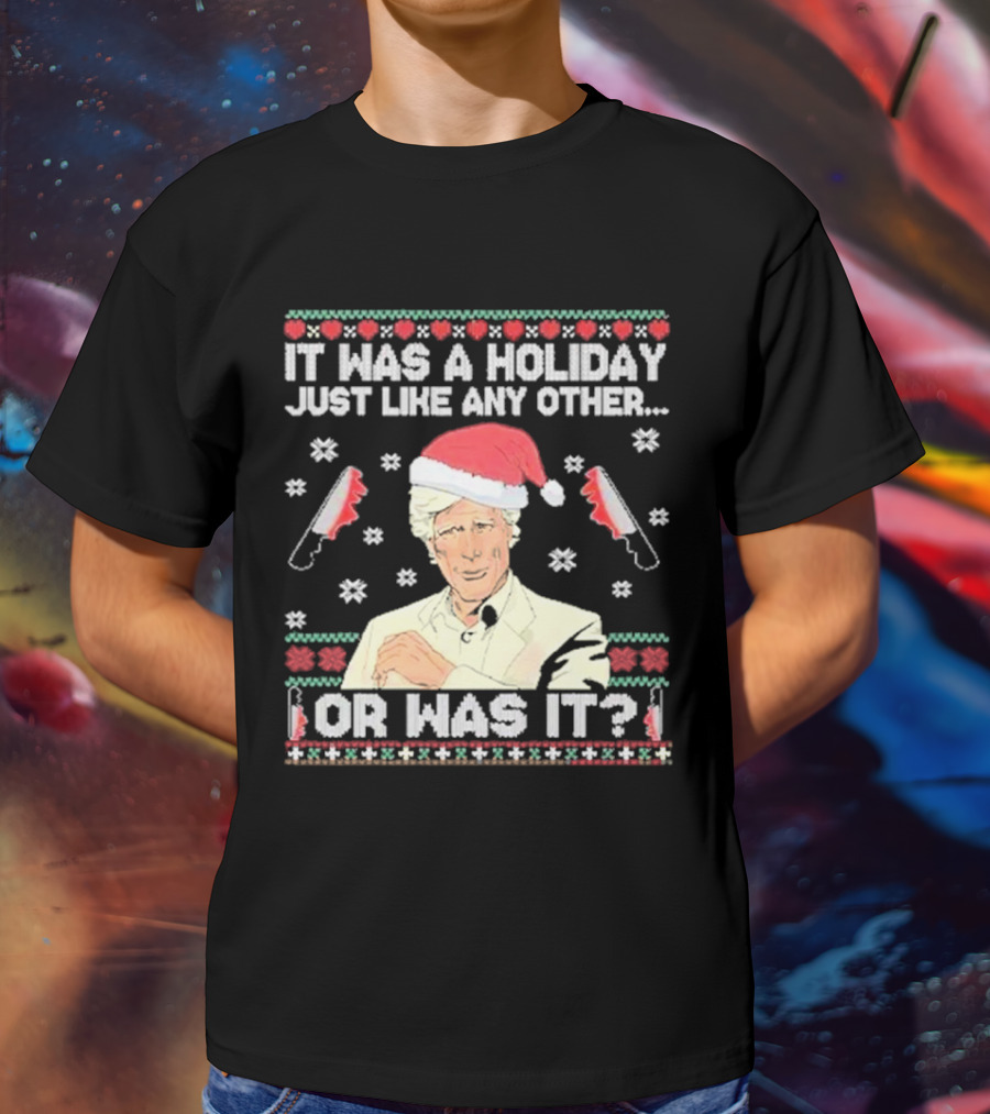 Keith Morrison Holiday Any Other Or Was It Santa Hat Knives T-Shirt
