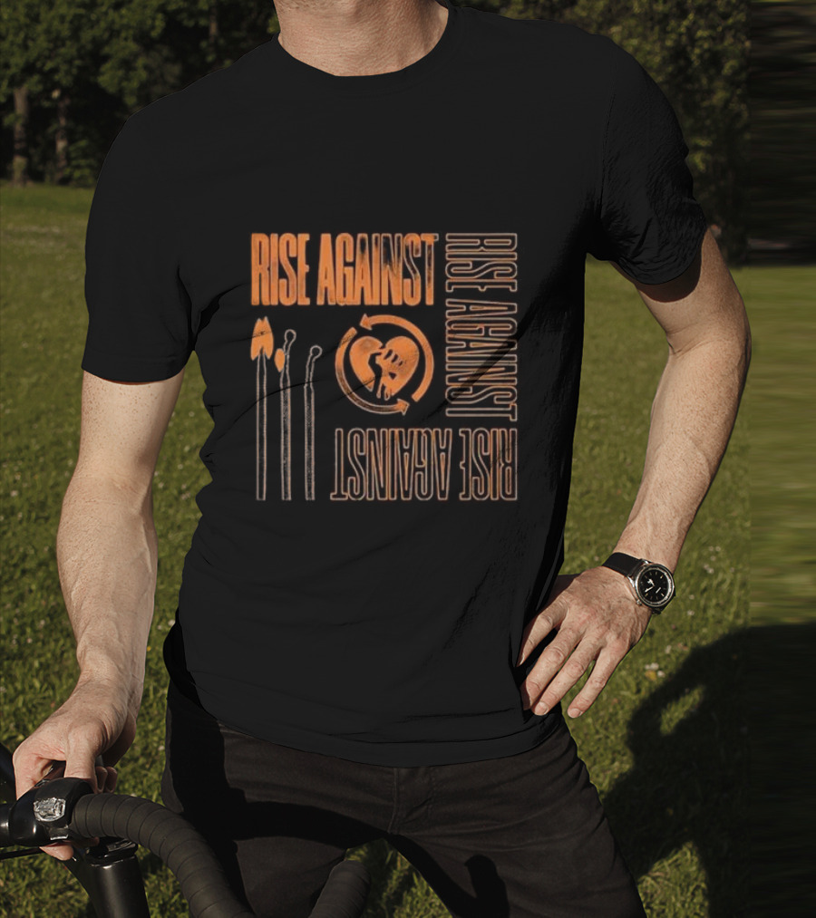Rise Against Matches Cube T-Shirt