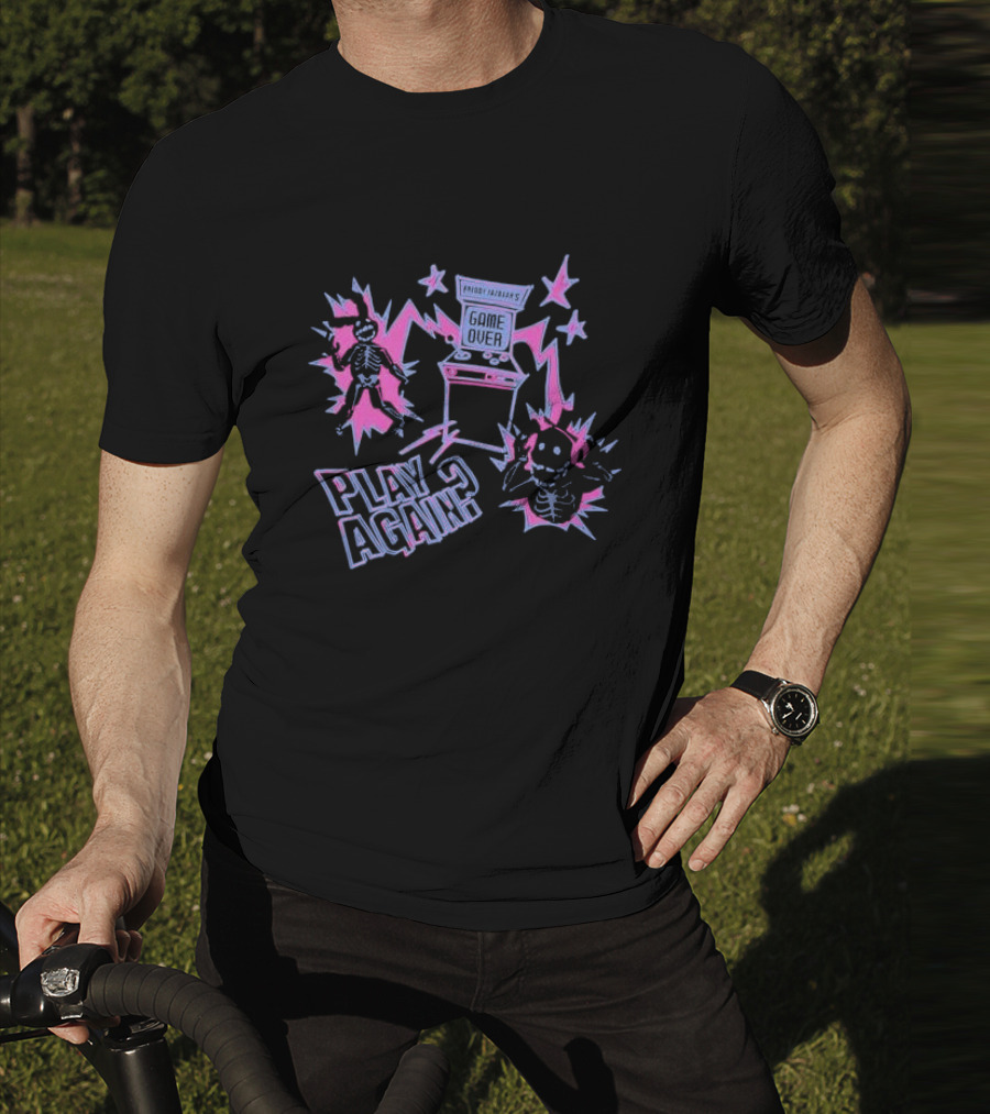 Shadow Freddy And Shadow Bonnie Game Over Play Again? T-Shirt