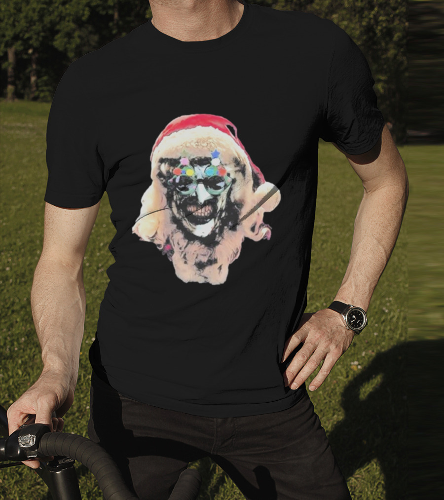 Terrifier 3 Xmas Santa Horror Clown T-Shirt