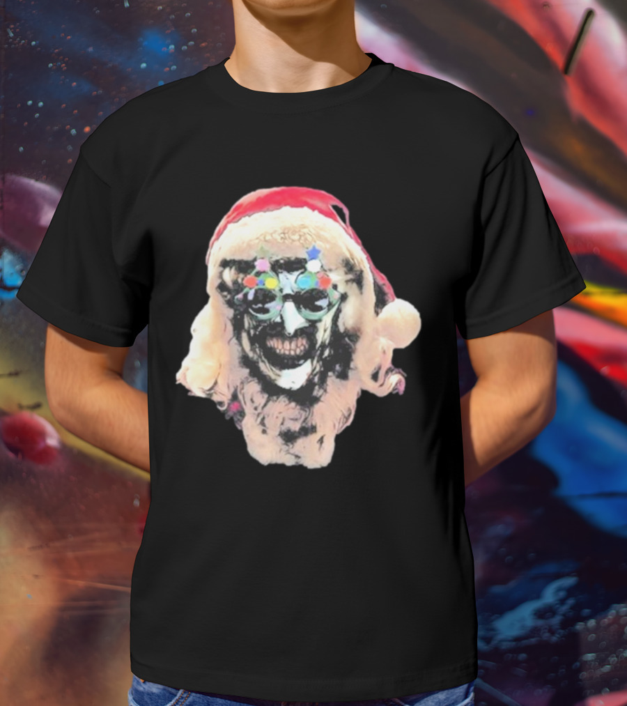 Terrifier 3 Xmas Santa Horror Clown T-Shirt