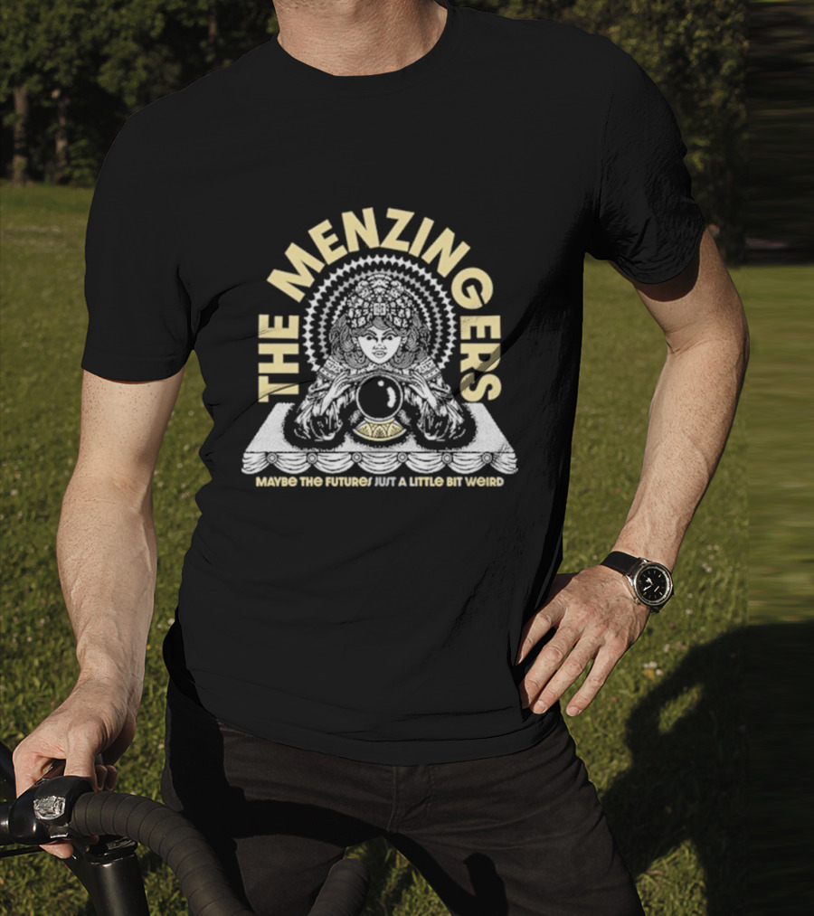The Menzingers Maybe The Future's Just A Little Bit Weird Fortune Teller Crystal Ball T-Shirt