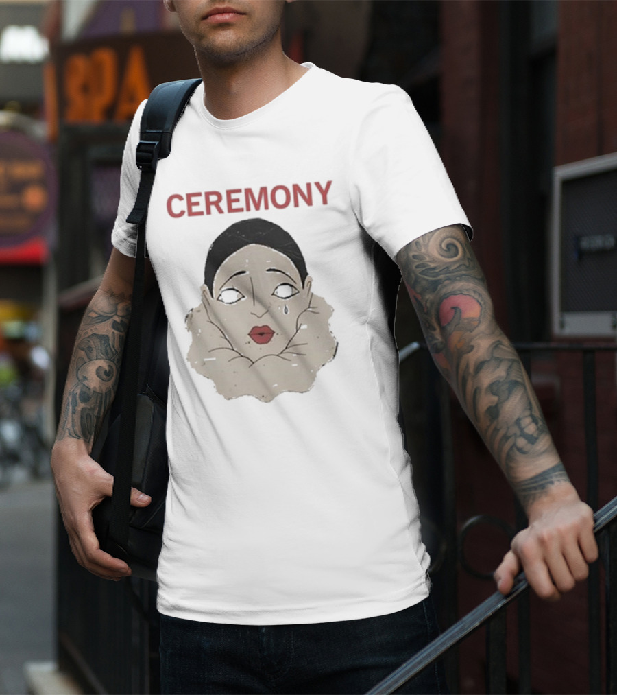 CEREMONY A Single Tear Face With Tearful Expression T-Shirt
