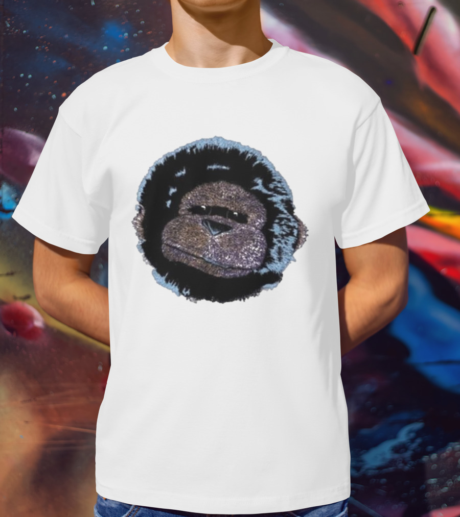 Christmas Dinosaur Jr Gorilla Head T-Shirt