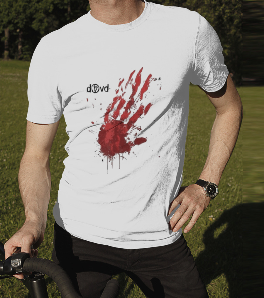 D4VD Blood Handprint Splatter T-Shirt