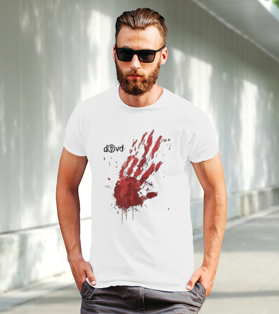 D4VD Blood Handprint Splatter T-Shirt