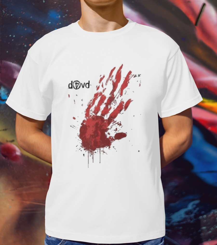 D4VD Blood Handprint Splatter T-Shirt