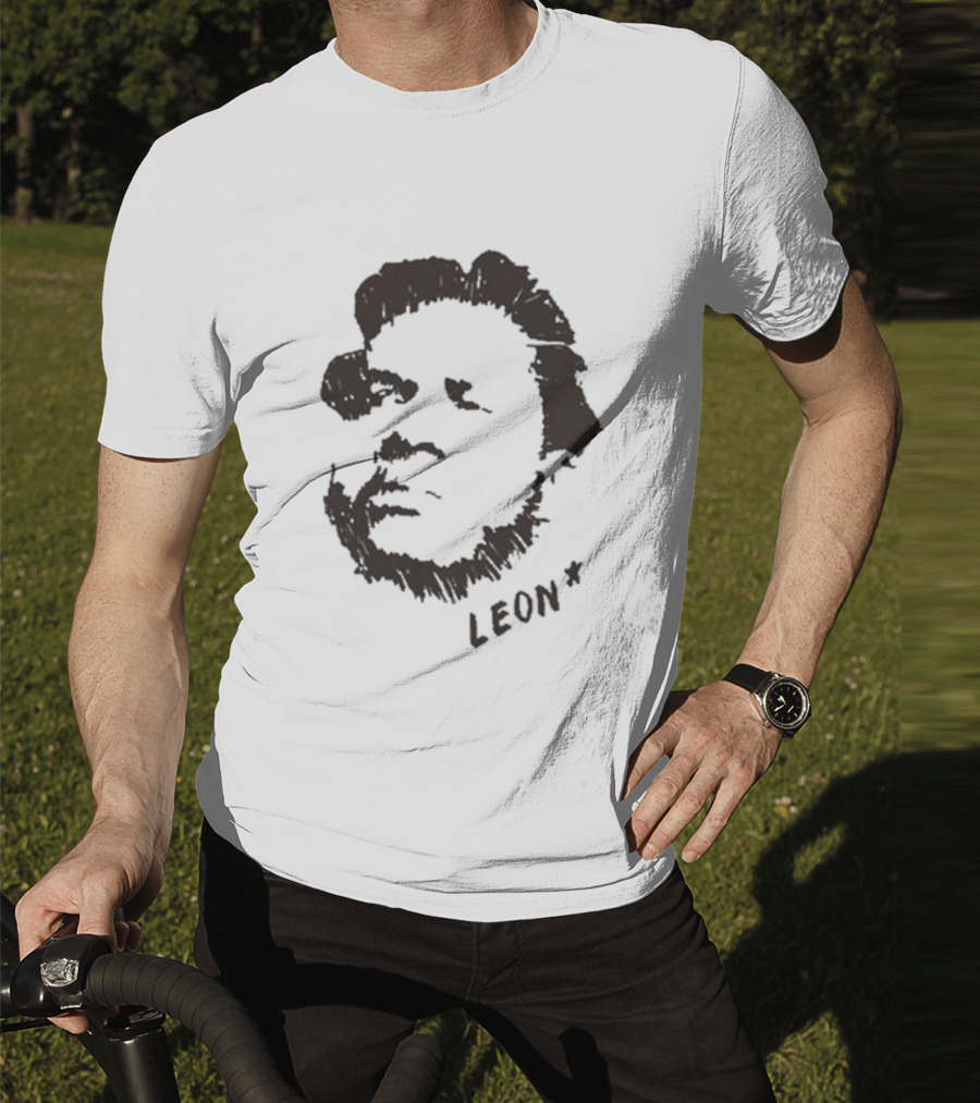 Leon Bridges Leon Sketch Face T-Shirt