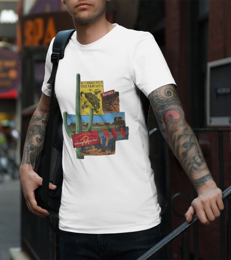 Rodeo State Fair Marlboro Country Store Wild West Promo T-Shirt