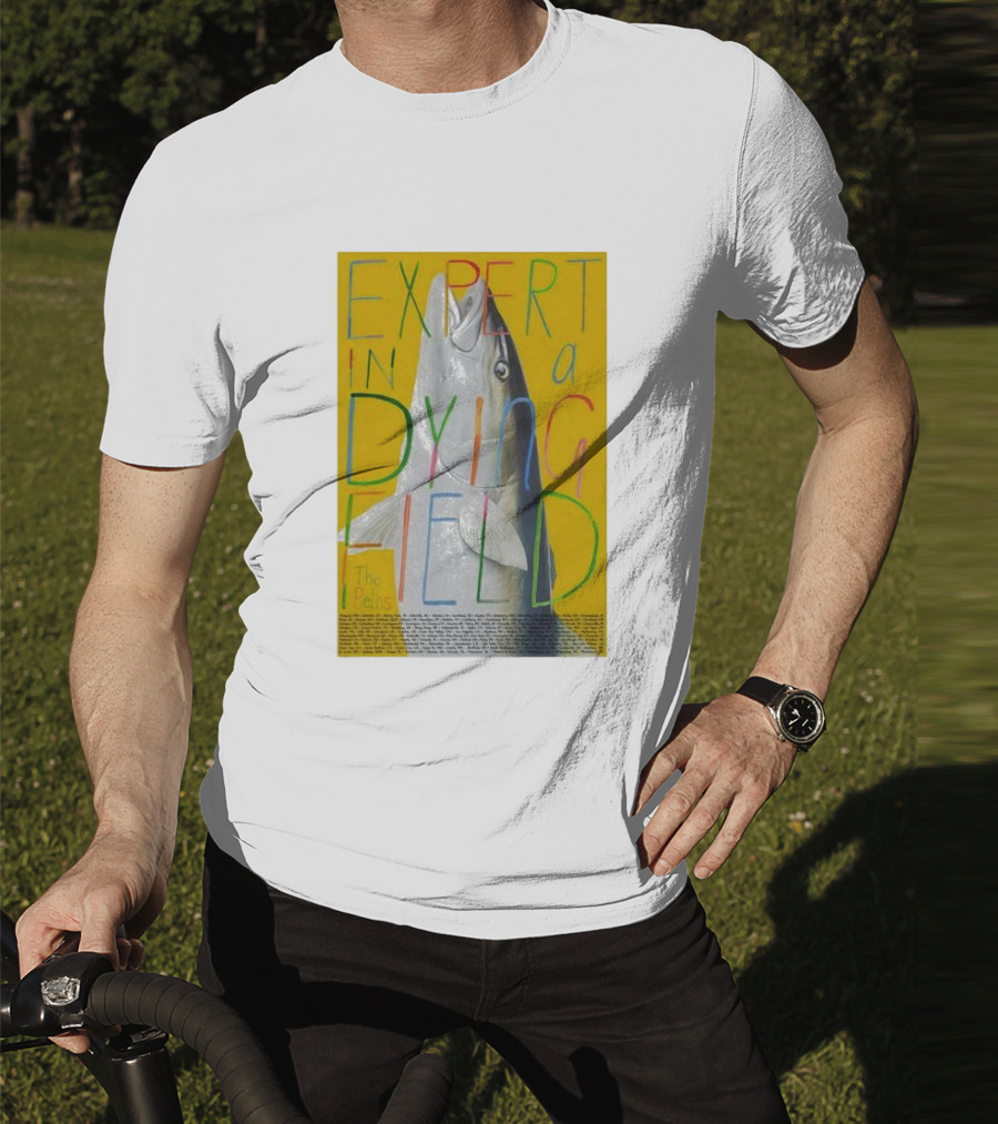 Expert In A Dying Field The Beths Colorful Lettering Fish Image T-Shirt
