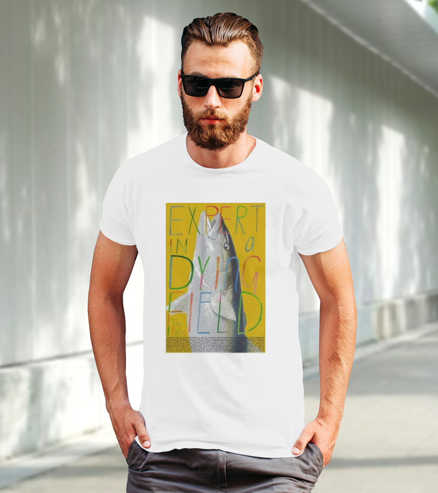 Expert In A Dying Field The Beths Colorful Lettering Fish Image T-Shirt