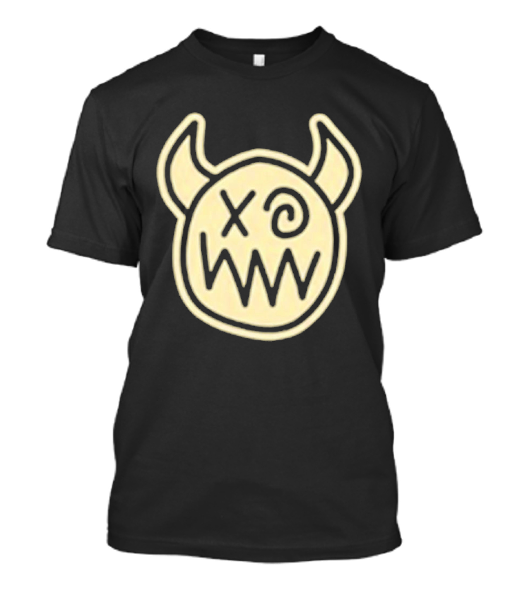 Joey Valence And Brae Double XP Demon Icon With Horns And Crossed Eyes T-Shirt