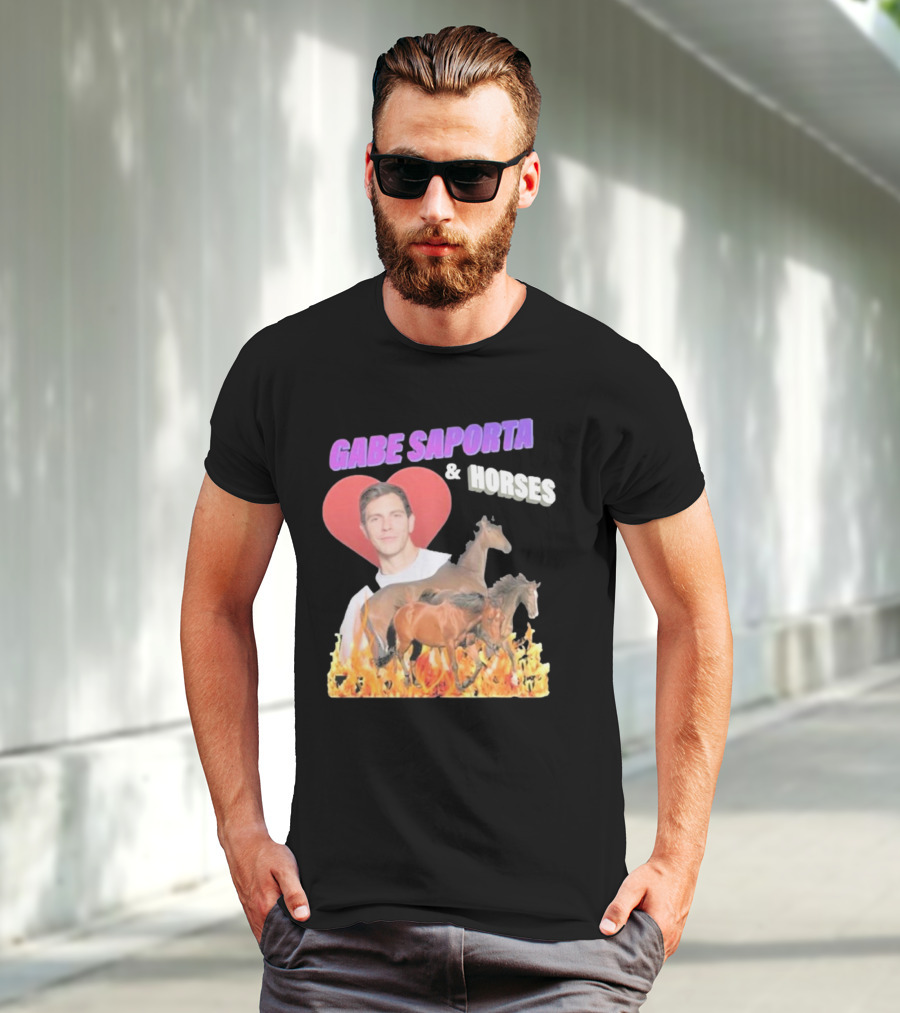 Gabe Saporta And Horses T-Shirt